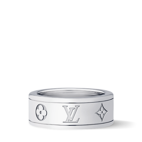 Les Gaston Vuitton Small Ring, White Gold in Jewellery's Categories Rings collections by Louis Vuitton (Product zoom)