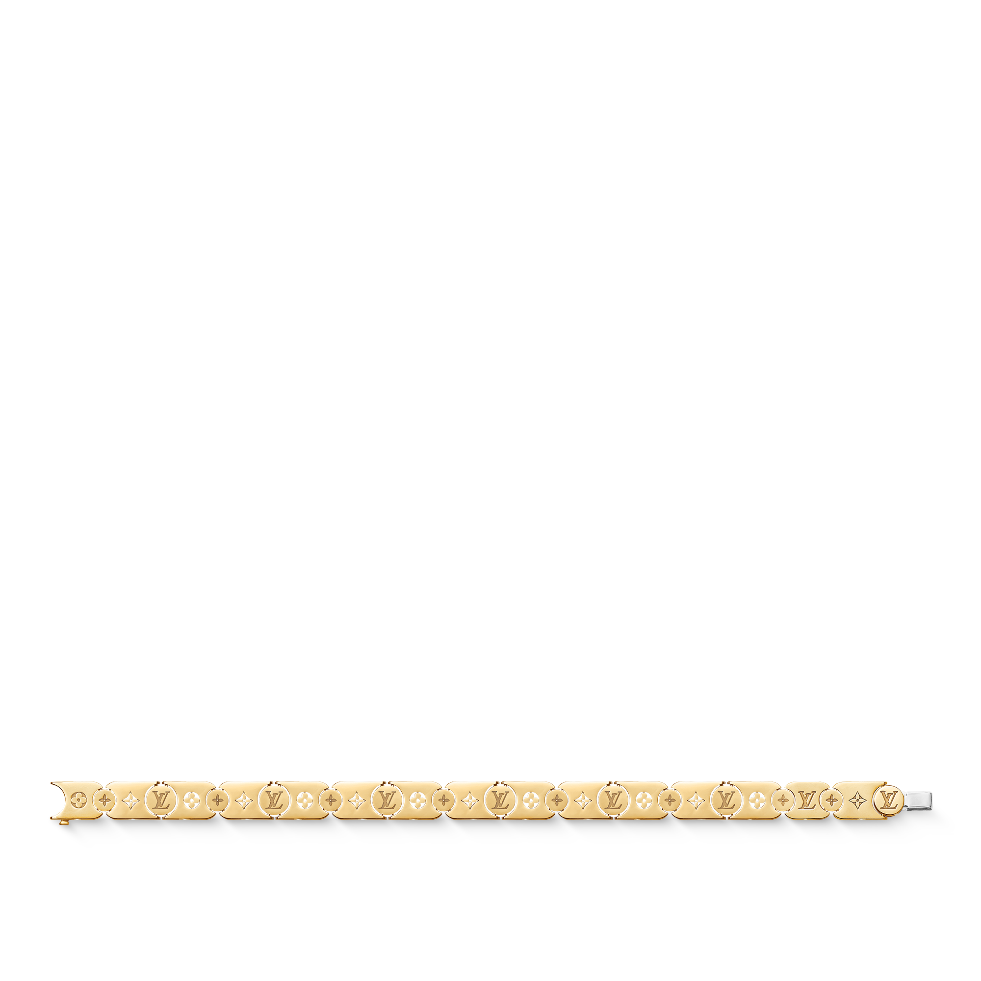 Les Gastons Vuitton Gourmette Bracelet, Yellow Gold  in Jewellery