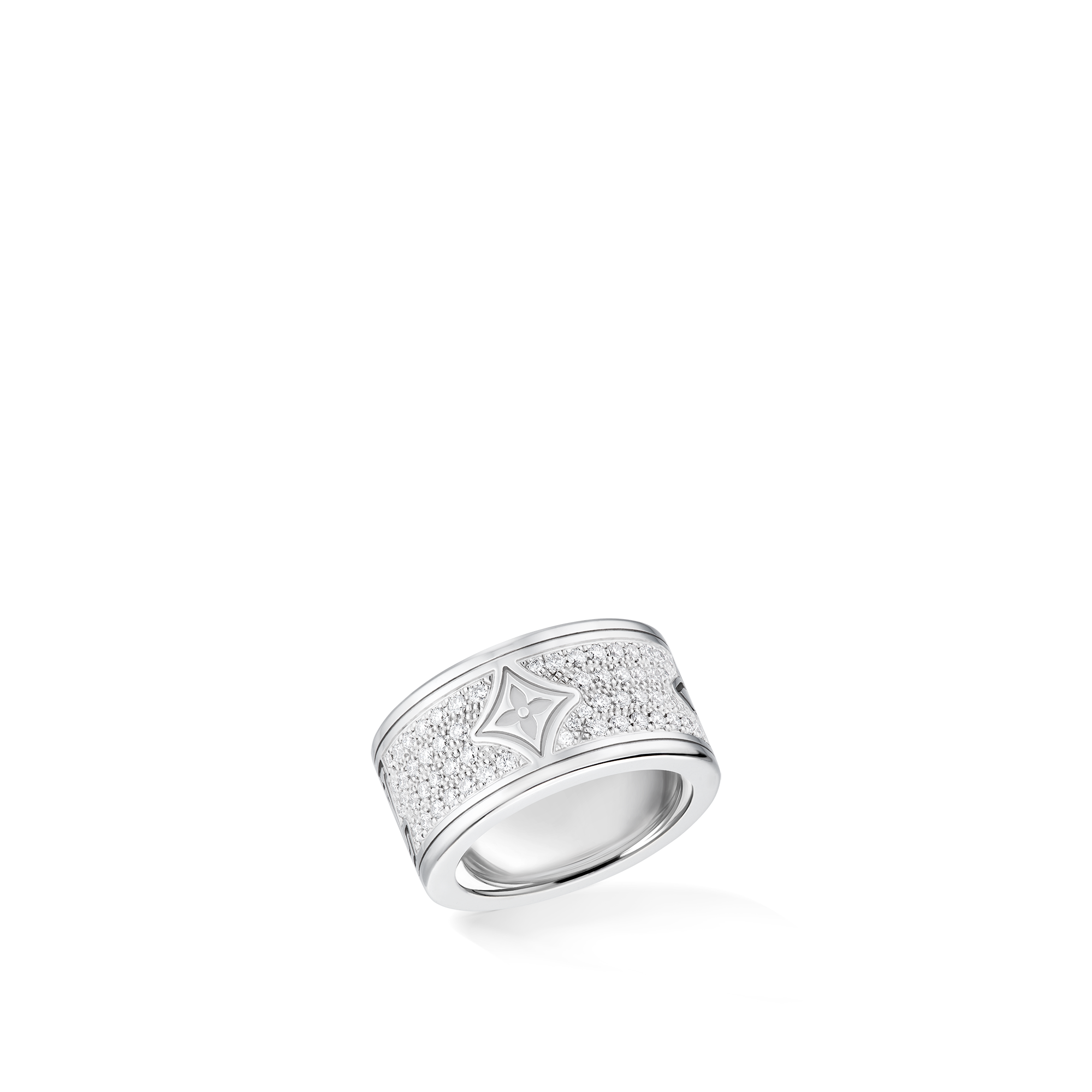 Les Gastons Vuitton Large Ring, White Gold and Diamonds  in Jewellery