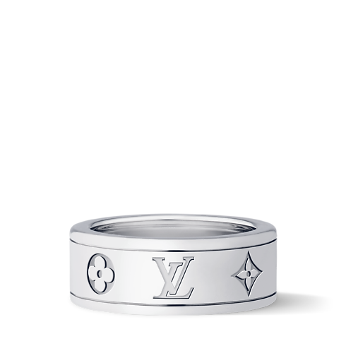Les Gastons Vuitton Small Ring, White Gold in Jewellery's Categories Rings collections by Louis Vuitton (Product zoom)