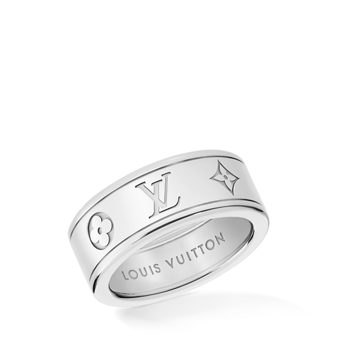 Les Gastons Vuitton Small Ring, White Gold in Jewellery's Categories Rings collections by Louis Vuitton (Product zoom)