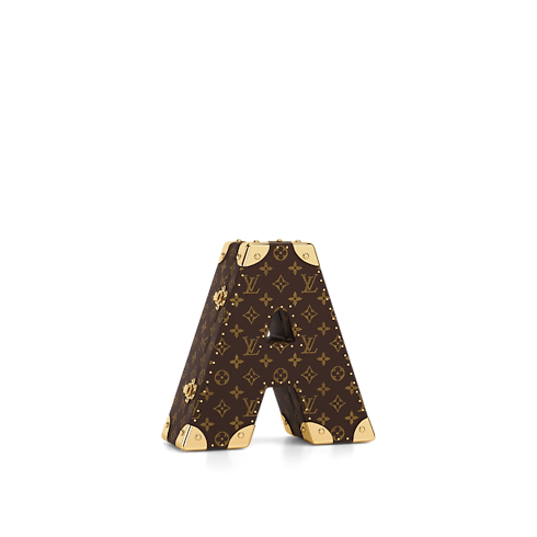 Letter Trunk A Monogram in Les Extraordinaires's Hardsided Letter Trunks collections by Louis Vuitton (Product zoom)