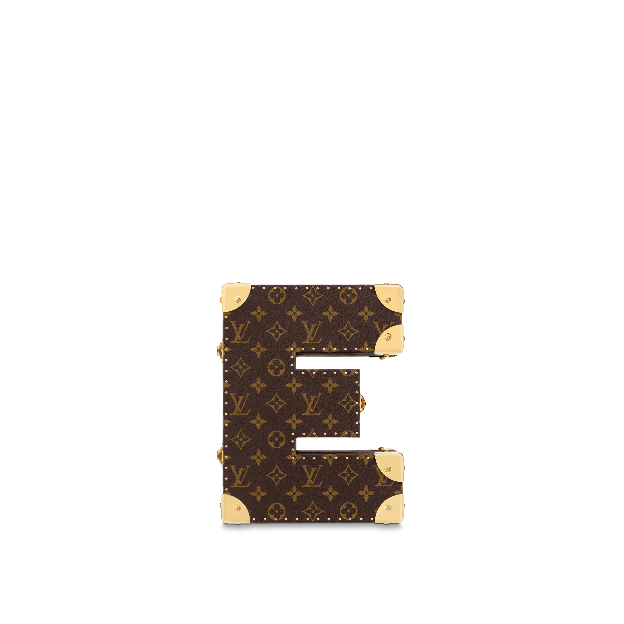 Letter Trunk E Monogram in Trunks, Travel and Home