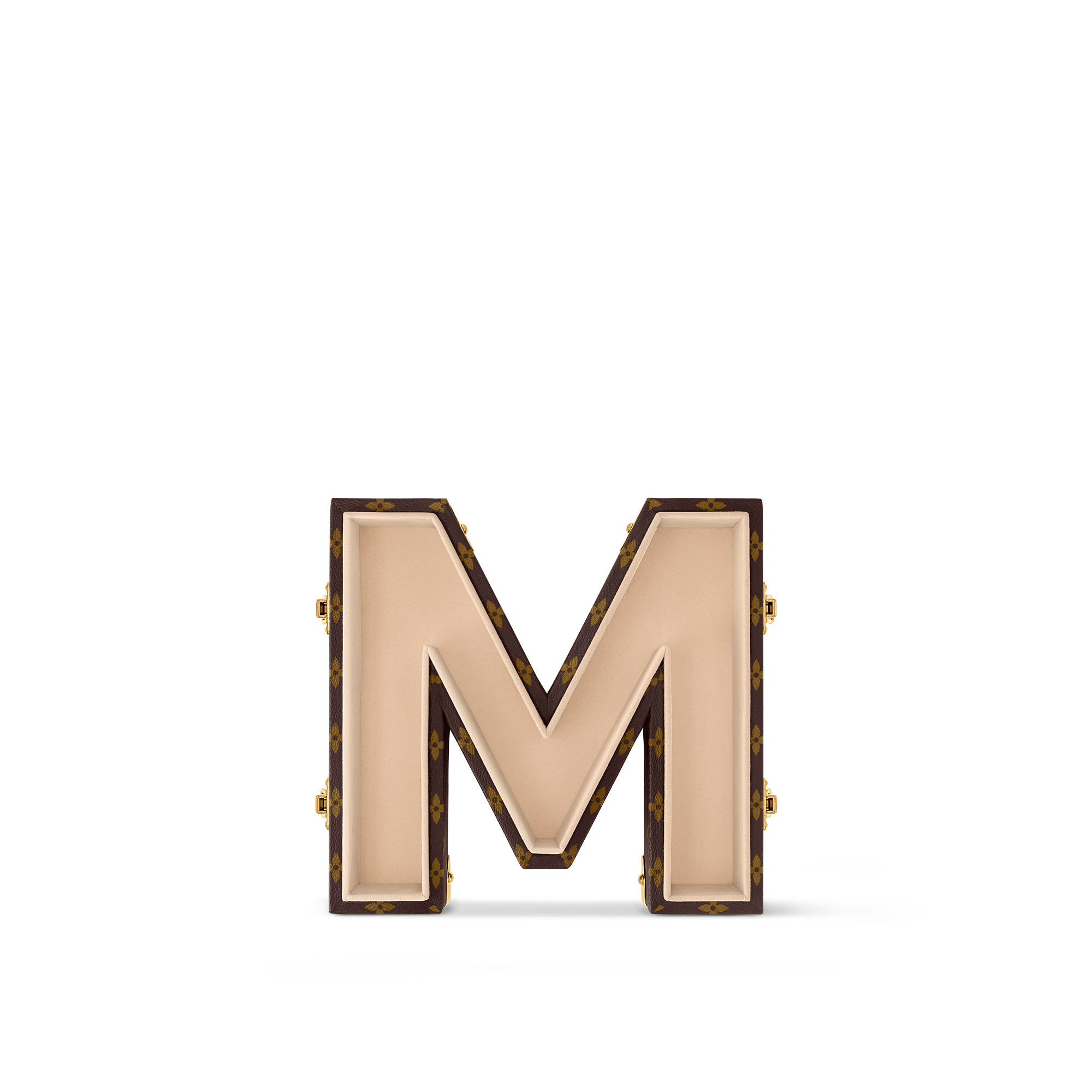 Letter Trunk M Monogram in Les Extraordinaires