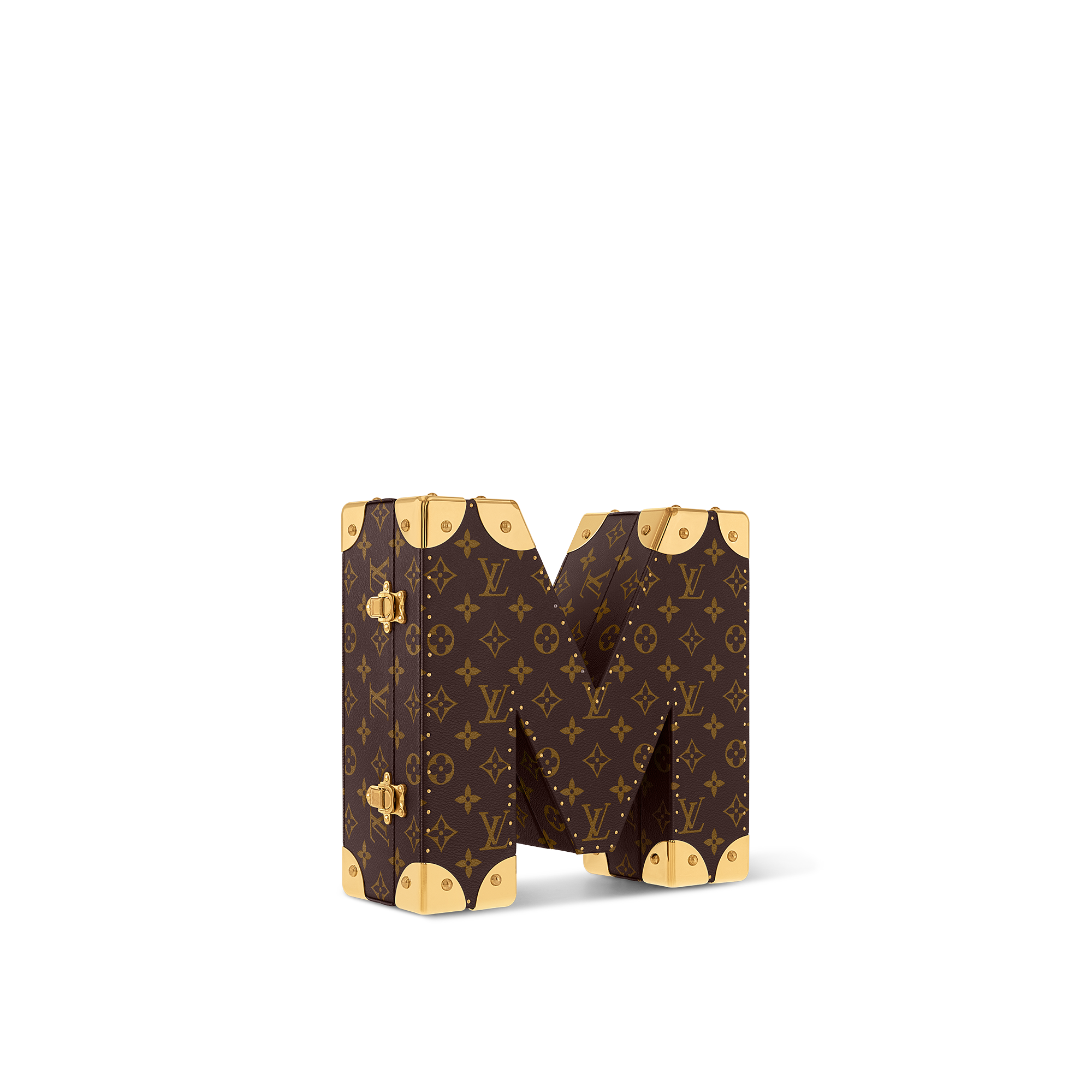 Letter Trunk M Monogram in Les Extraordinaires