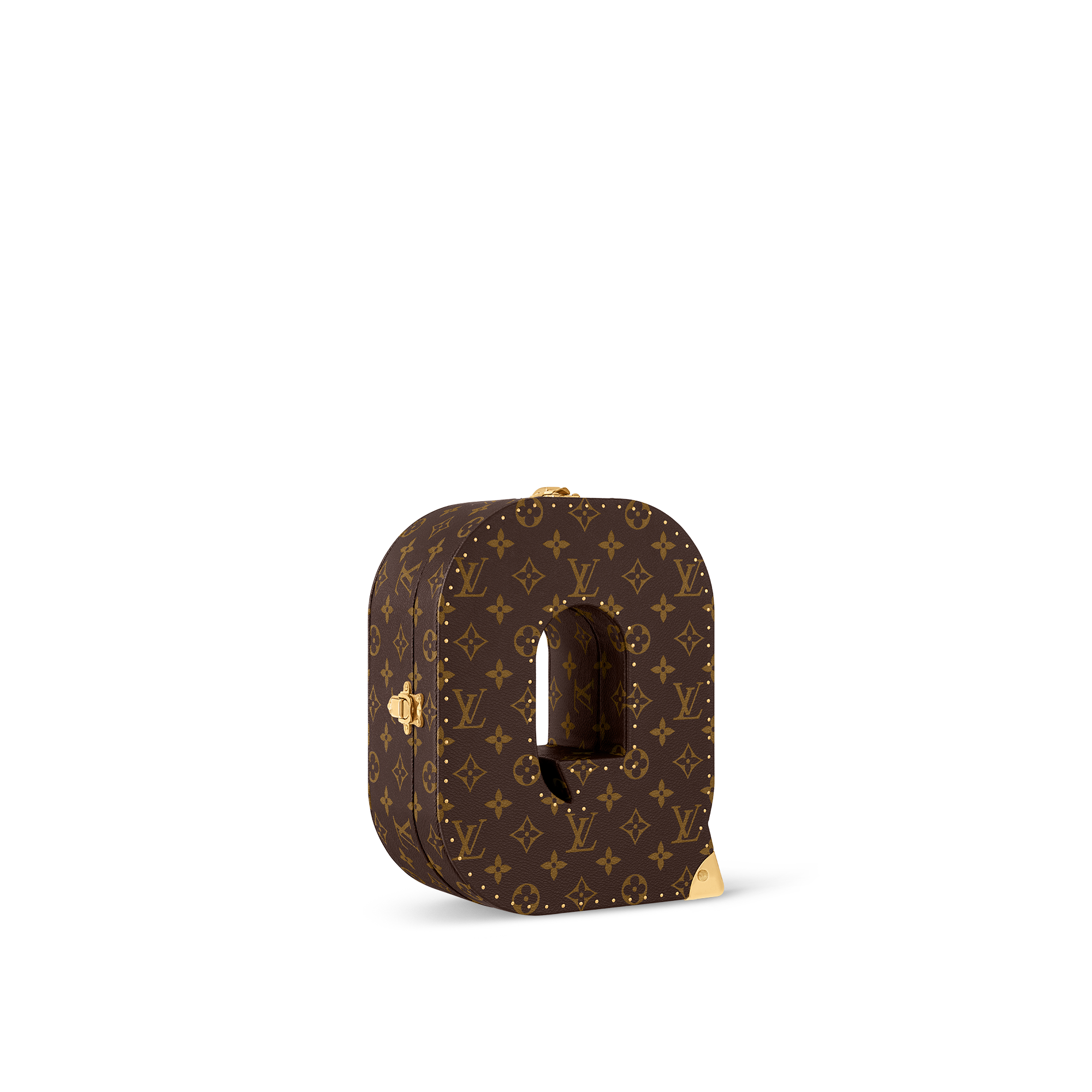Letter Trunk Q Monogram in Les Extraordinaires