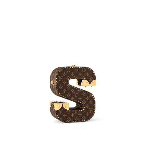 Letter Trunk S Monogram in Les Extraordinaires's Hardsided Letter Trunks collections by Louis Vuitton (Product zoom)