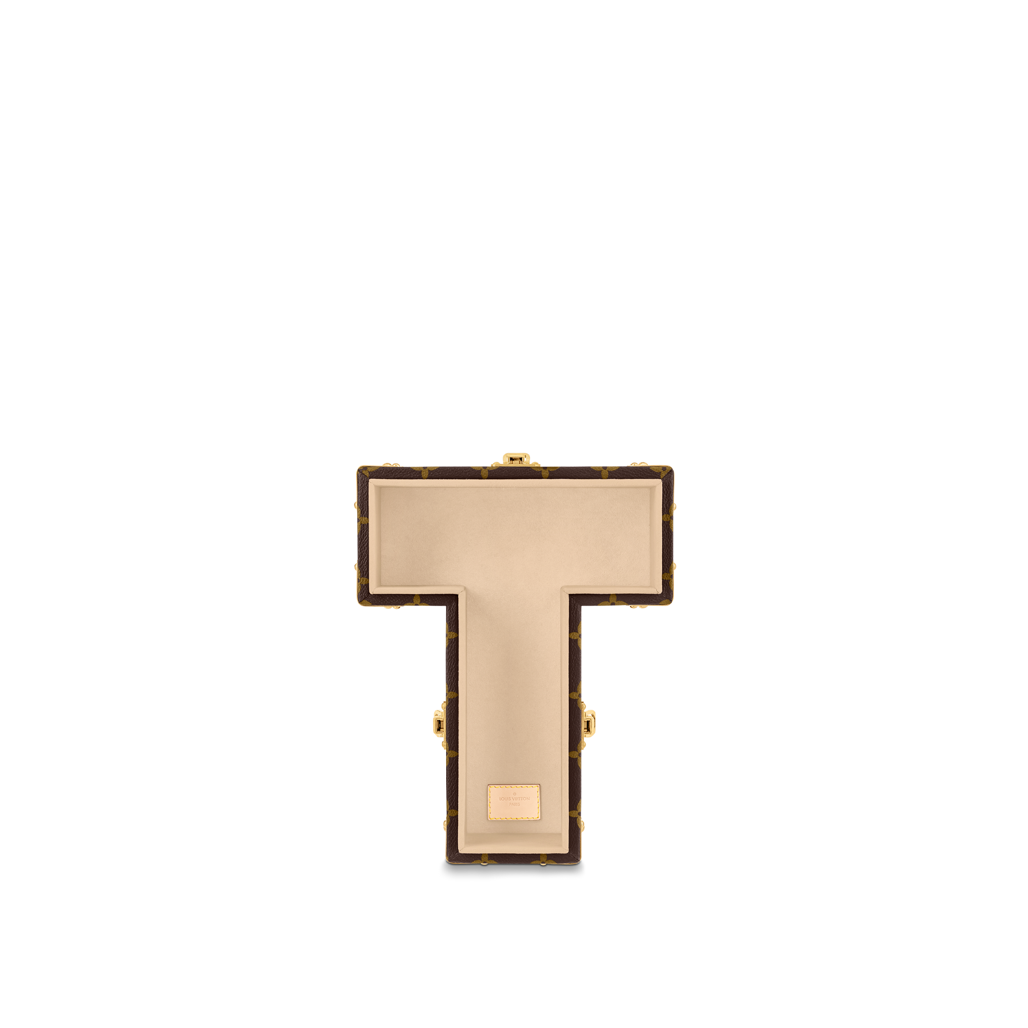 Letter Trunk T Monogram in Les Extraordinaires