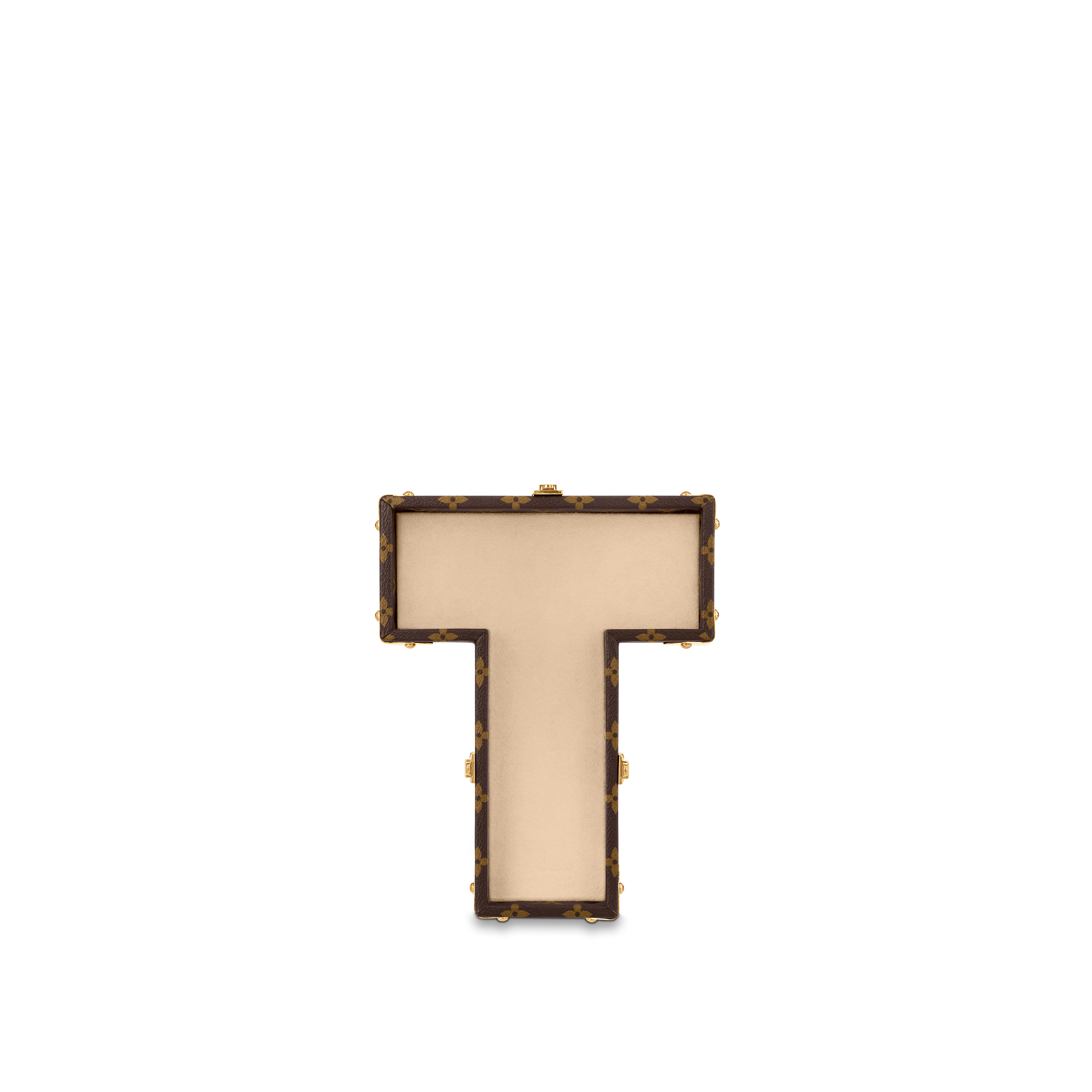 Letter Trunk T Monogram in Les Extraordinaires