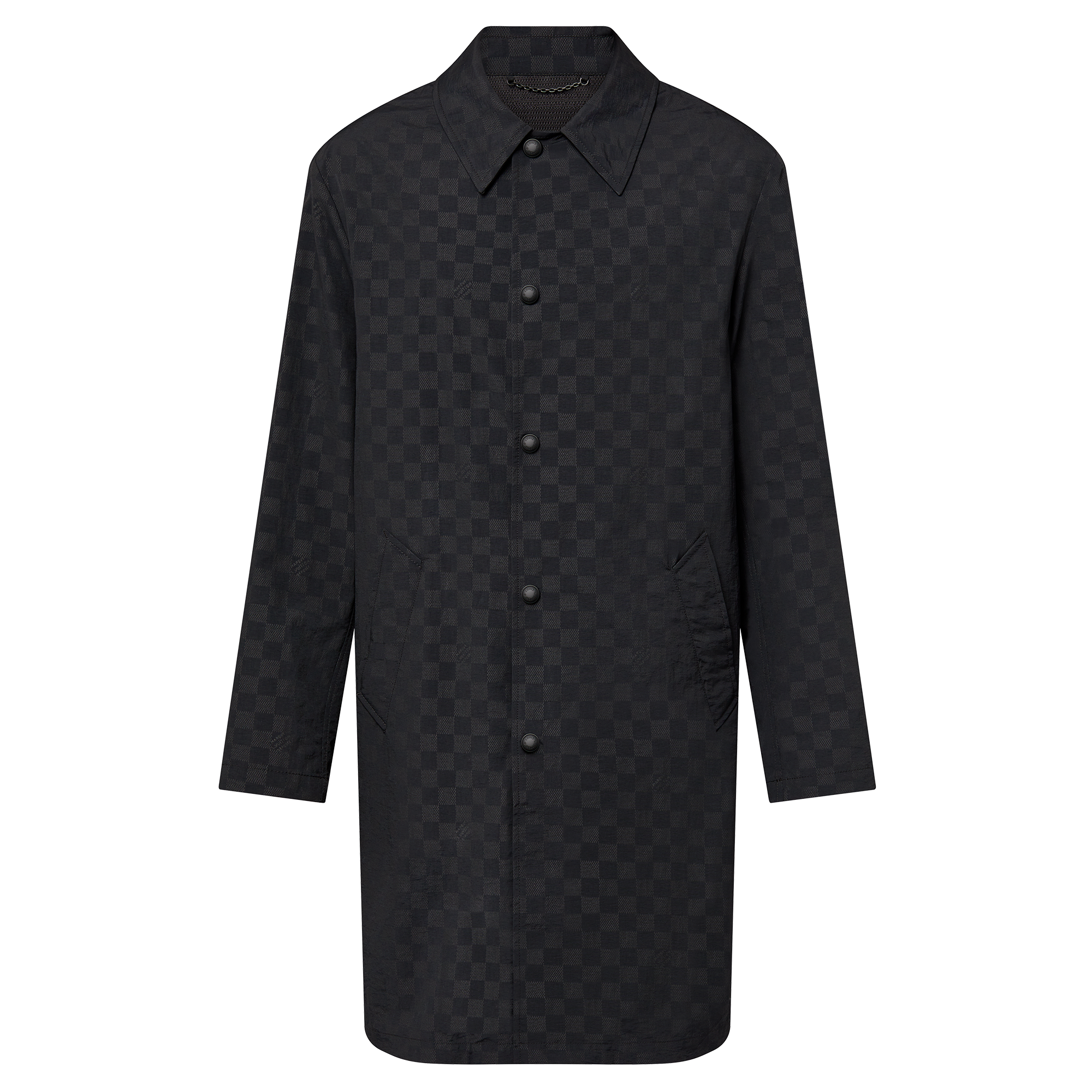 Light Packable Nylon Raincoat  in Men