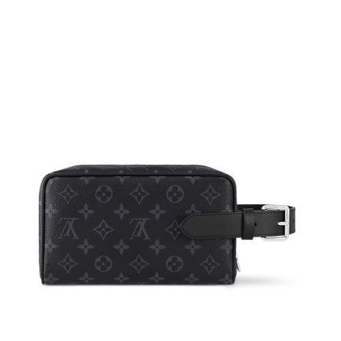 Locker Dopp Kit Monogram Eclipse in Men's Travel Travel Accessories collections by Louis Vuitton (Product zoom)