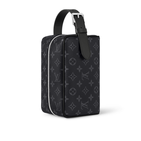 Locker Dopp Kit Monogram Eclipse in Men's Travel Travel Accessories collections by Louis Vuitton (Product zoom)