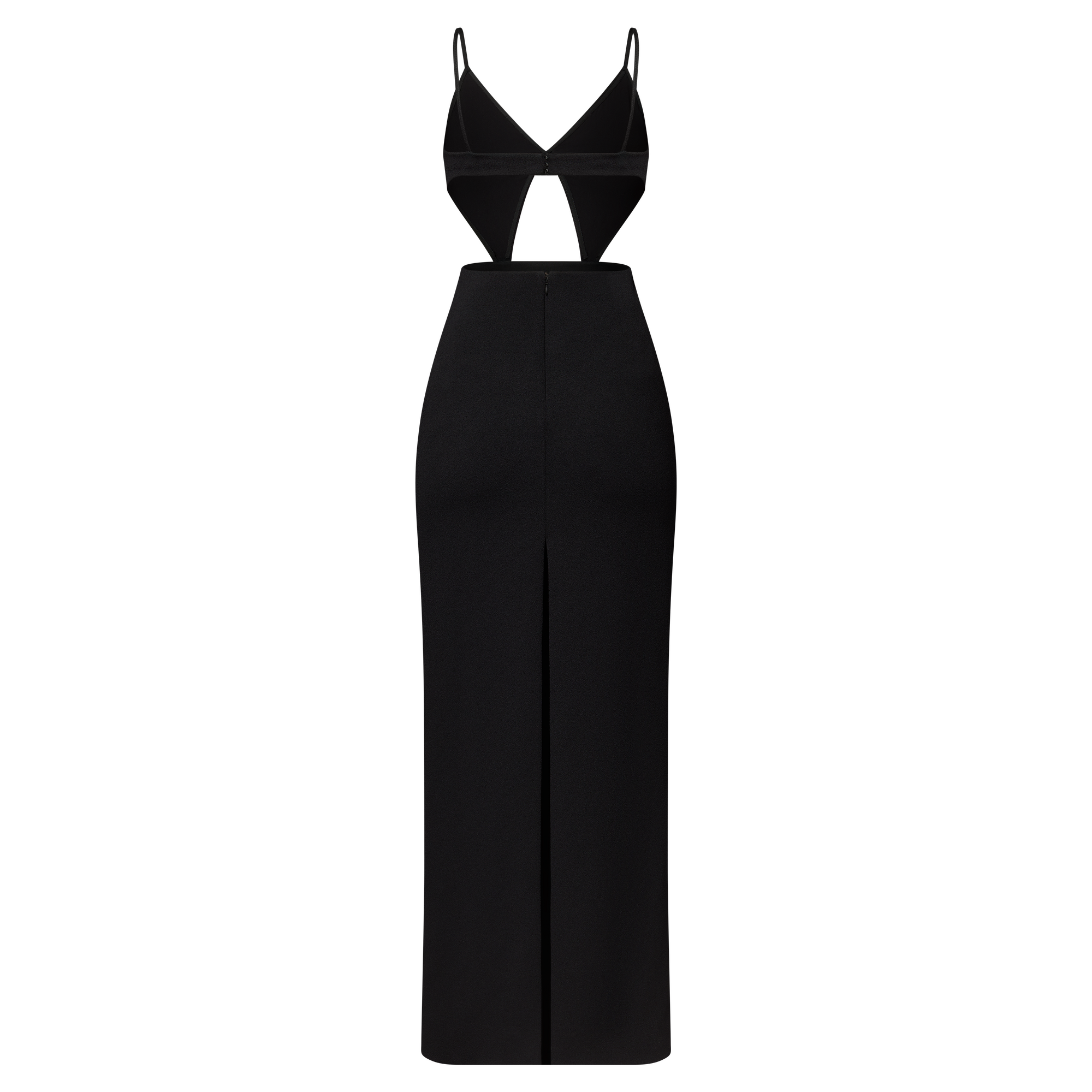 Long Dress W/ Front Cut Outs  in Women