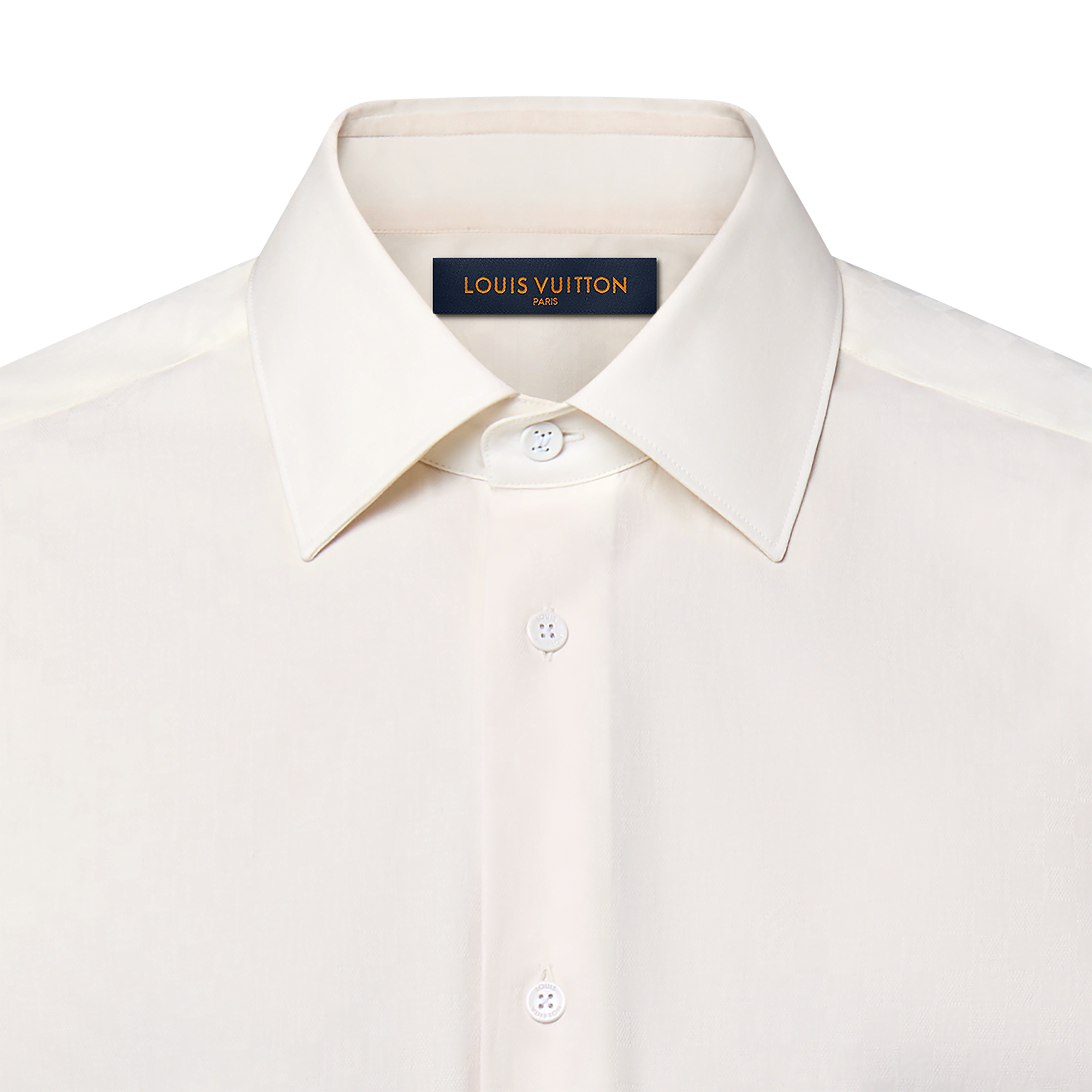 Long-Sleeved Cotton Shirt  in Men