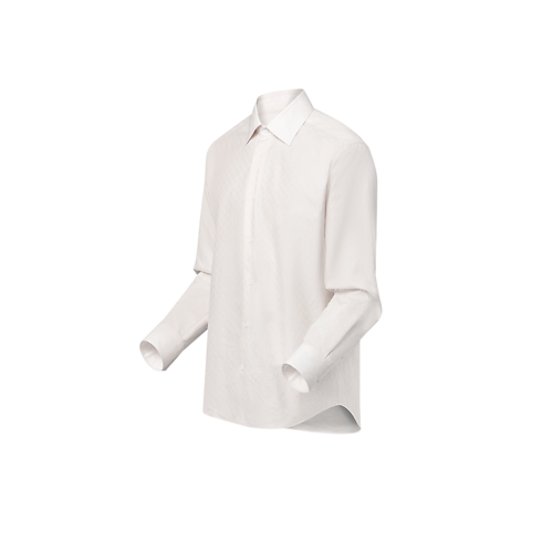 Long-Sleeved Cotton Shirt in Men's Ready-to-Wear Shirts collections by Louis Vuitton (Product zoom)