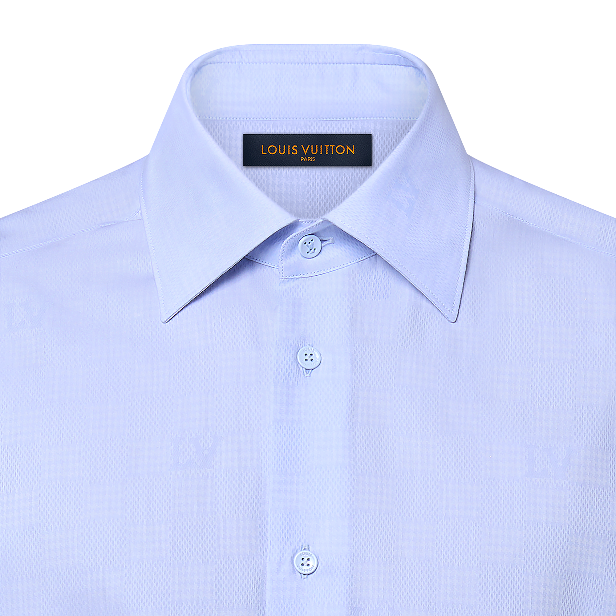 Long-Sleeved Cotton Shirt  in Men