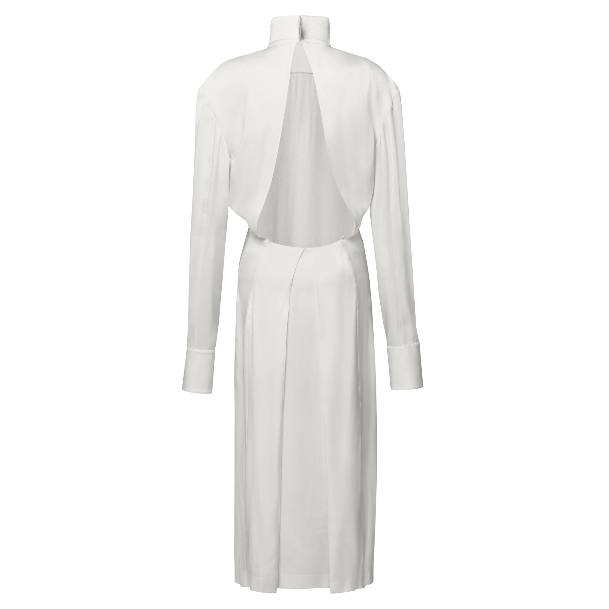 mini strapless white dress CHARLOTTE Strapless Satin Mini Dress
