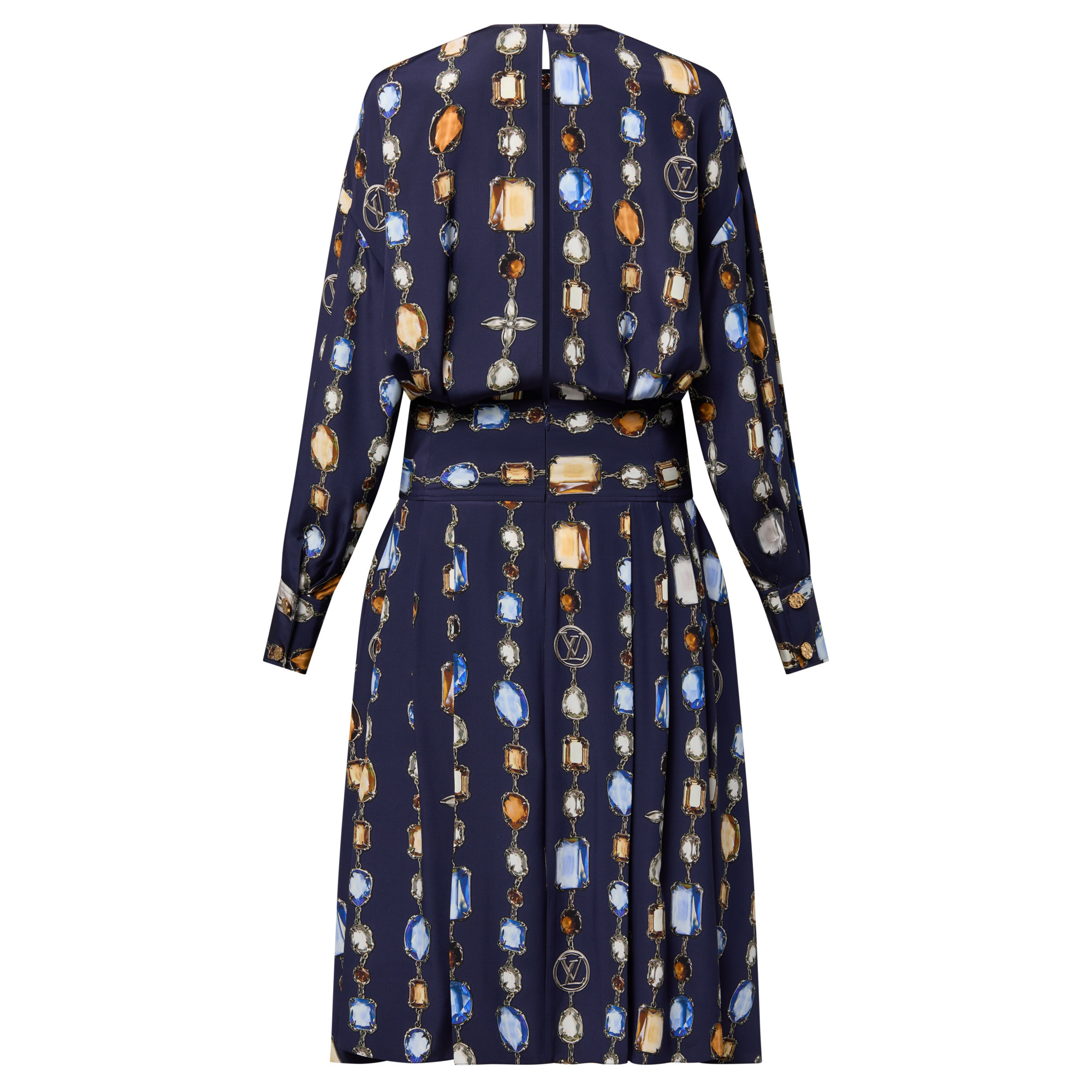 Long-Sleeved Necklace Dress  in Women