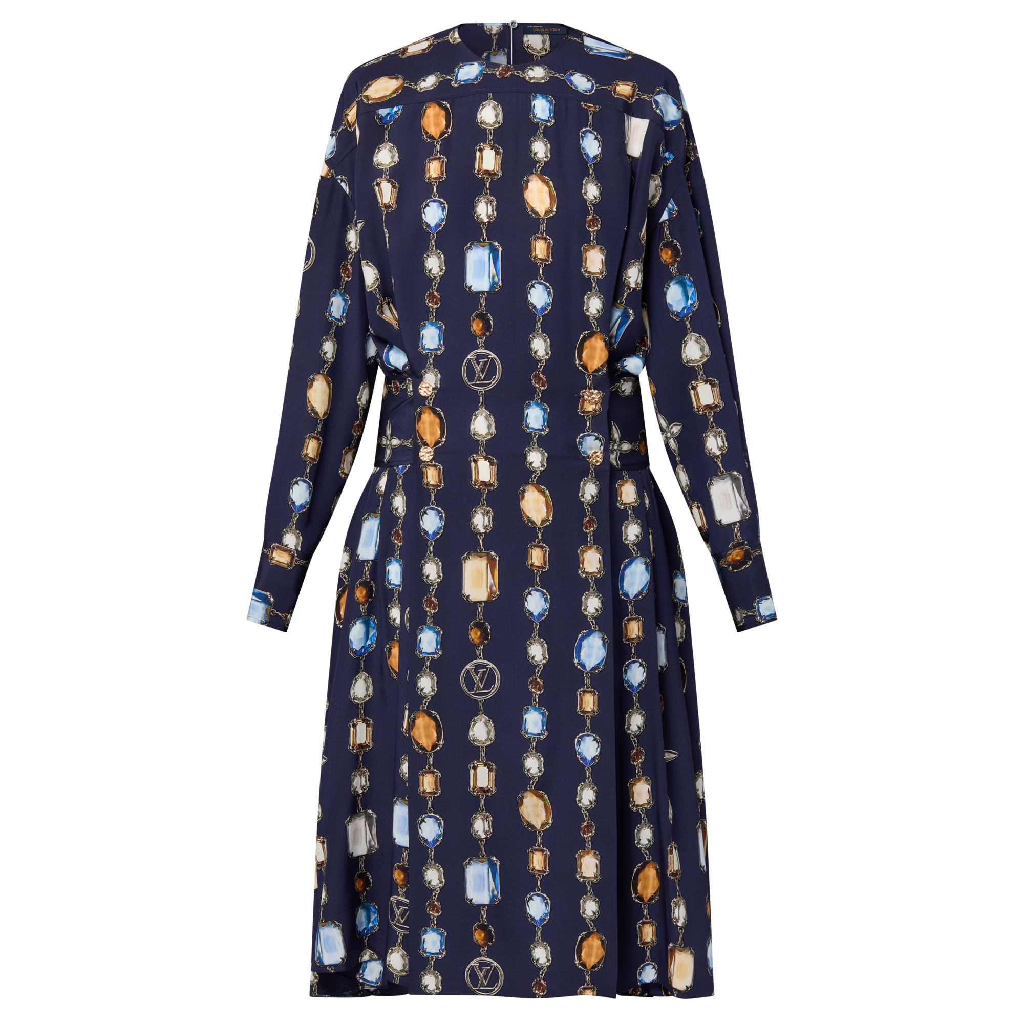 Long-Sleeved Necklace Dress  in Women