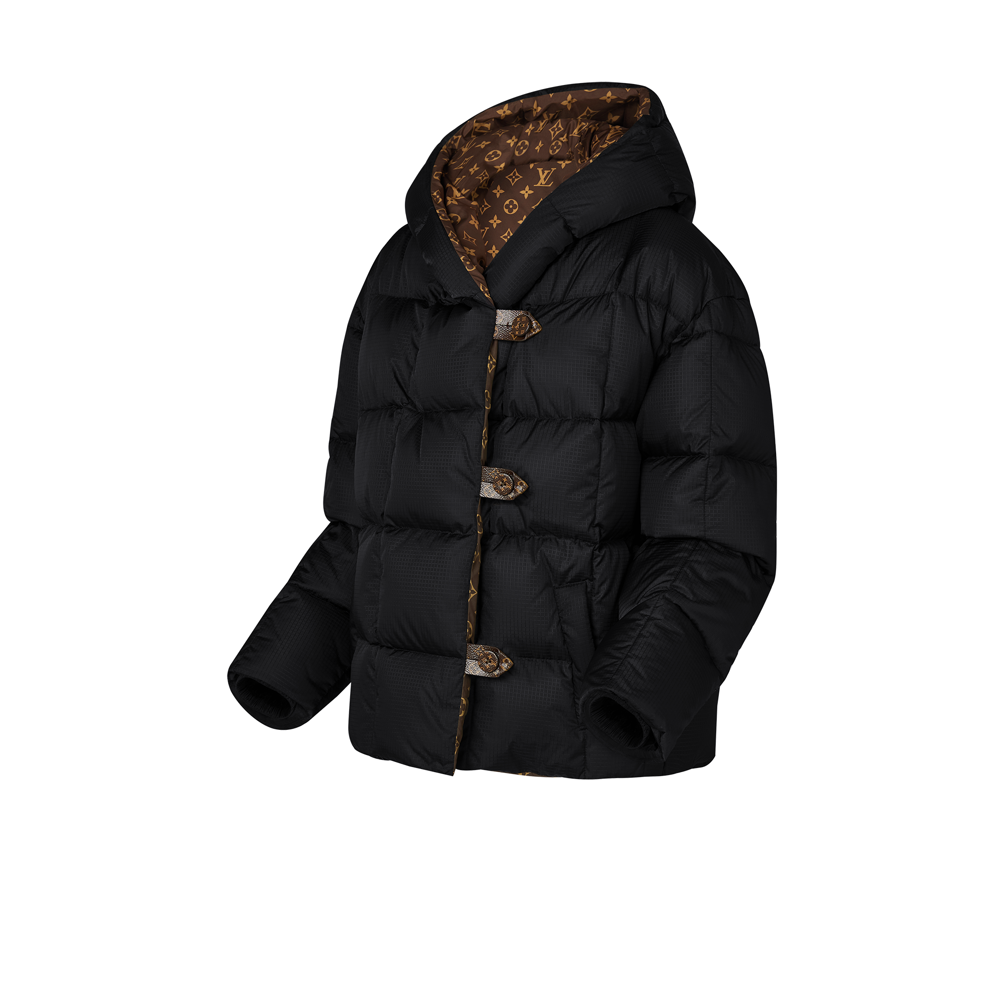 Long-Sleeved Pillow Puffer Jacket  in Women