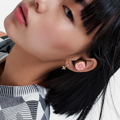 Louis Vuitton Horizon Light Up Earphones - Pink in Trunks, Travel and Home's High-Tech Objects and Accessories Audio, Connected Watches and Accessories collections by Louis Vuitton (Product zoom)