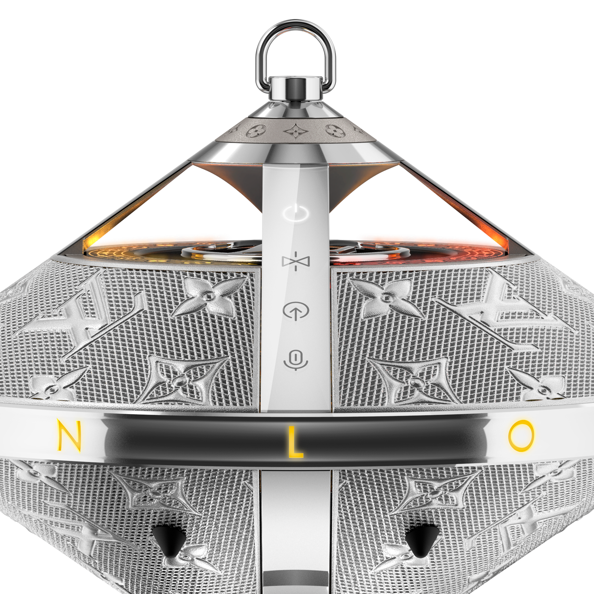 Louis Vuitton Horizon Light Up Speaker Silver  in Trunks, Travel and Home