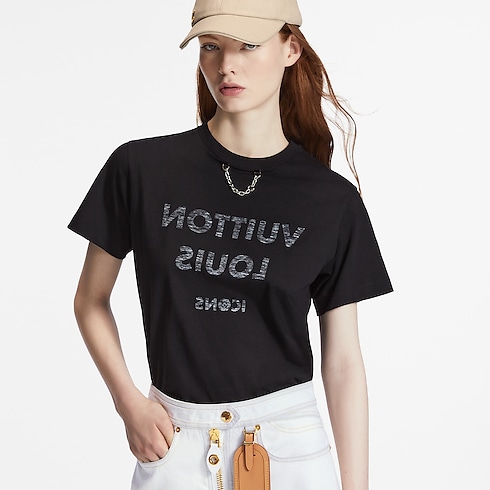 Louis Vuitton Print T-Shirt in Women's Ready-to-Wear Tops collections by Louis Vuitton (Product zoom)