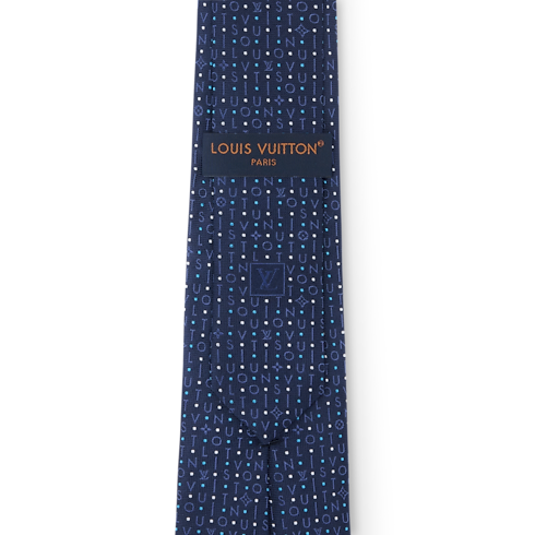 LV Alphabet Tie . in Men's Accessories Ties collections by Louis Vuitton (Product zoom)