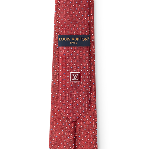 LV Alphabet Tie . in Men's Accessories Ties collections by Louis Vuitton (Product zoom)