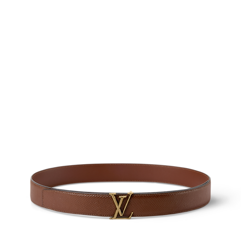 LV Atelier Karung 35mm Reversible Belt Crocodilien Mat in Men's Accessories Men's Belts collections by Louis Vuitton (Product zoom)