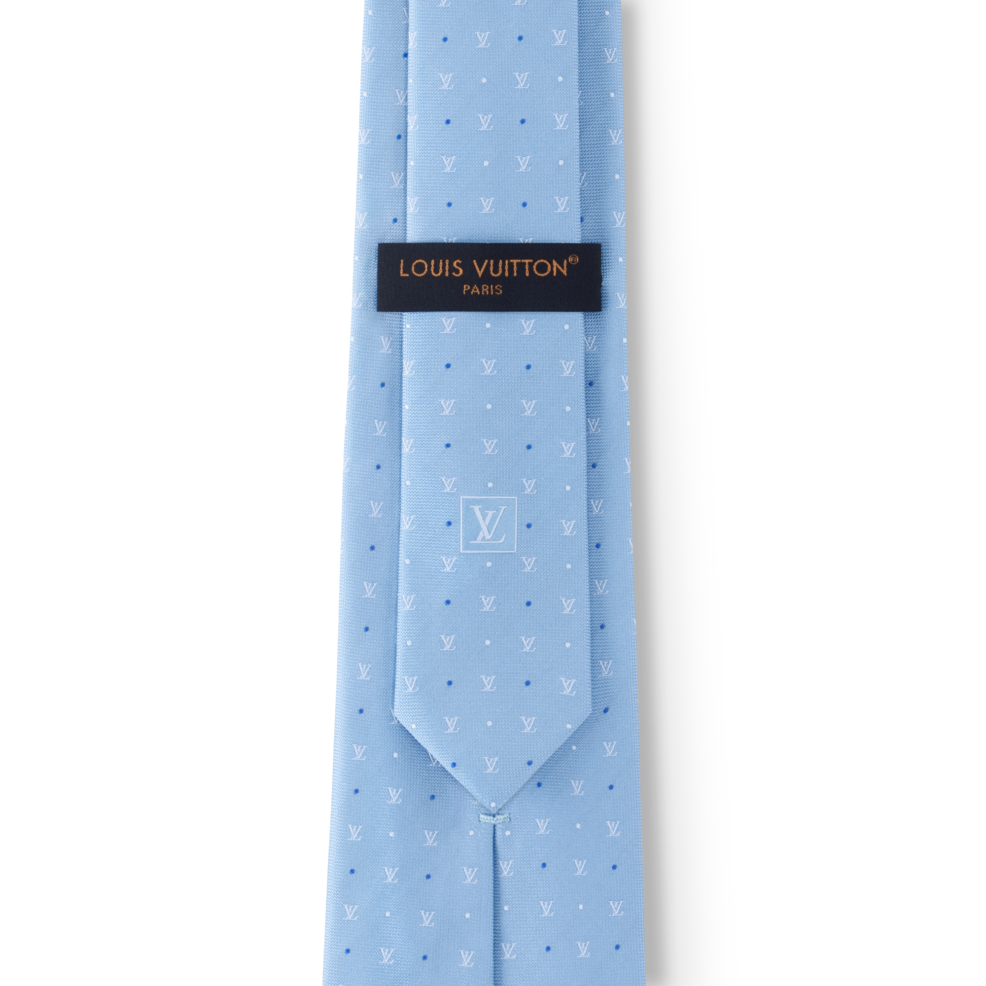 LV Blason Dots Tie . in Men