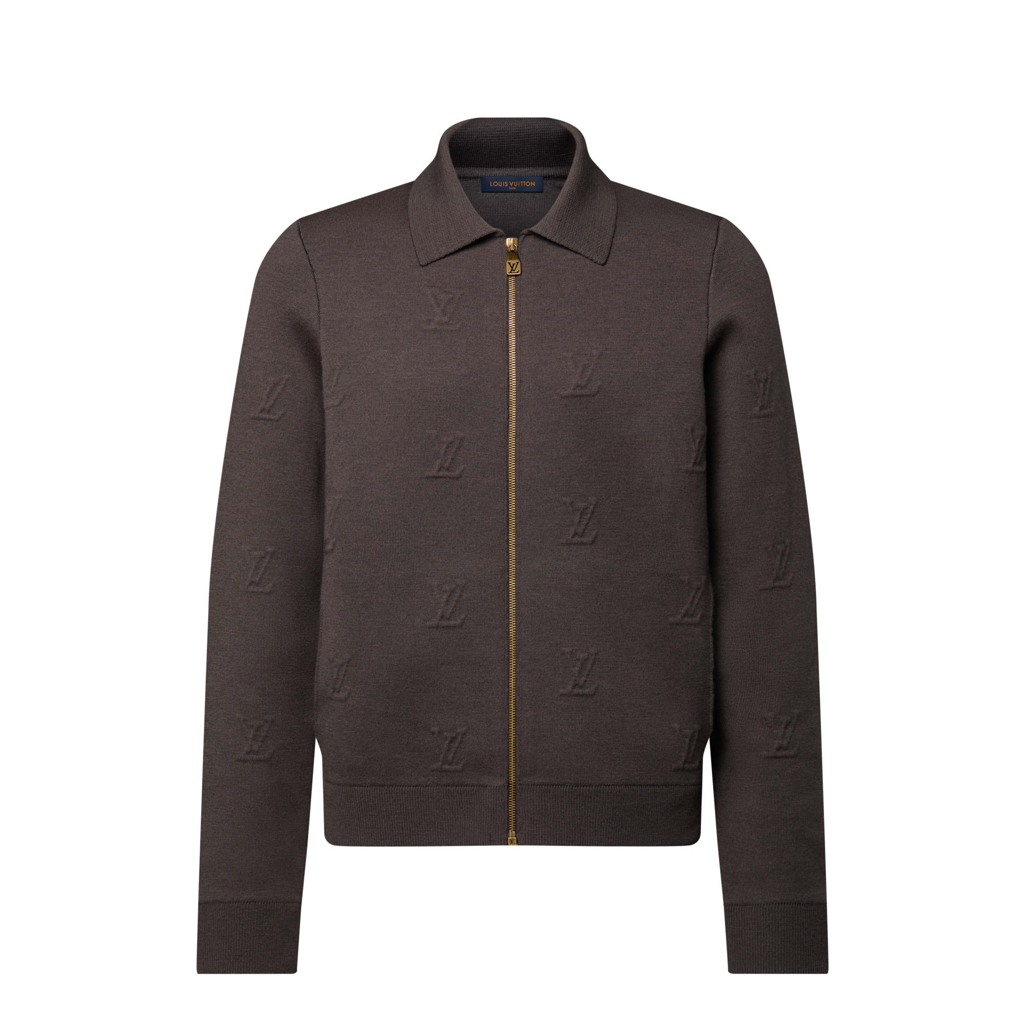 LV Blason Embossed Zipped Blouson  in Men