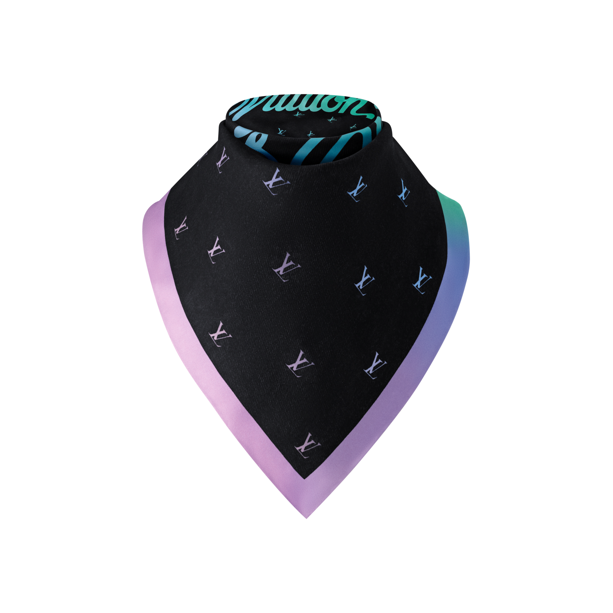 LV Blason Shading Bandana . in Men