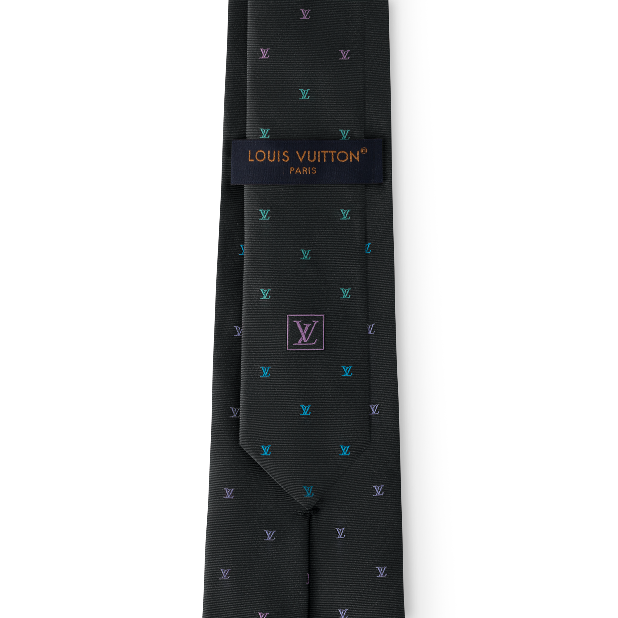 LV Blason Shading Tie . in Men