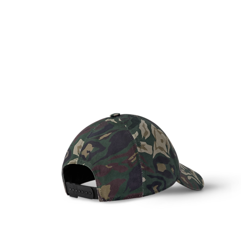 LV Camo Cap . in Men's Accessories Hats, Beanies and Gloves collections by Louis Vuitton (Product zoom)