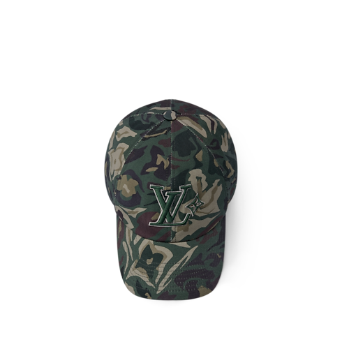 LV Camo Cap . in Men's Accessories Hats, Beanies and Gloves collections by Louis Vuitton (Product zoom)