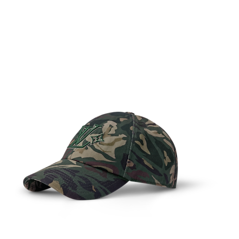 LV Camo Cap . in Men's Accessories Hats, Beanies and Gloves collections by Louis Vuitton (Product zoom)