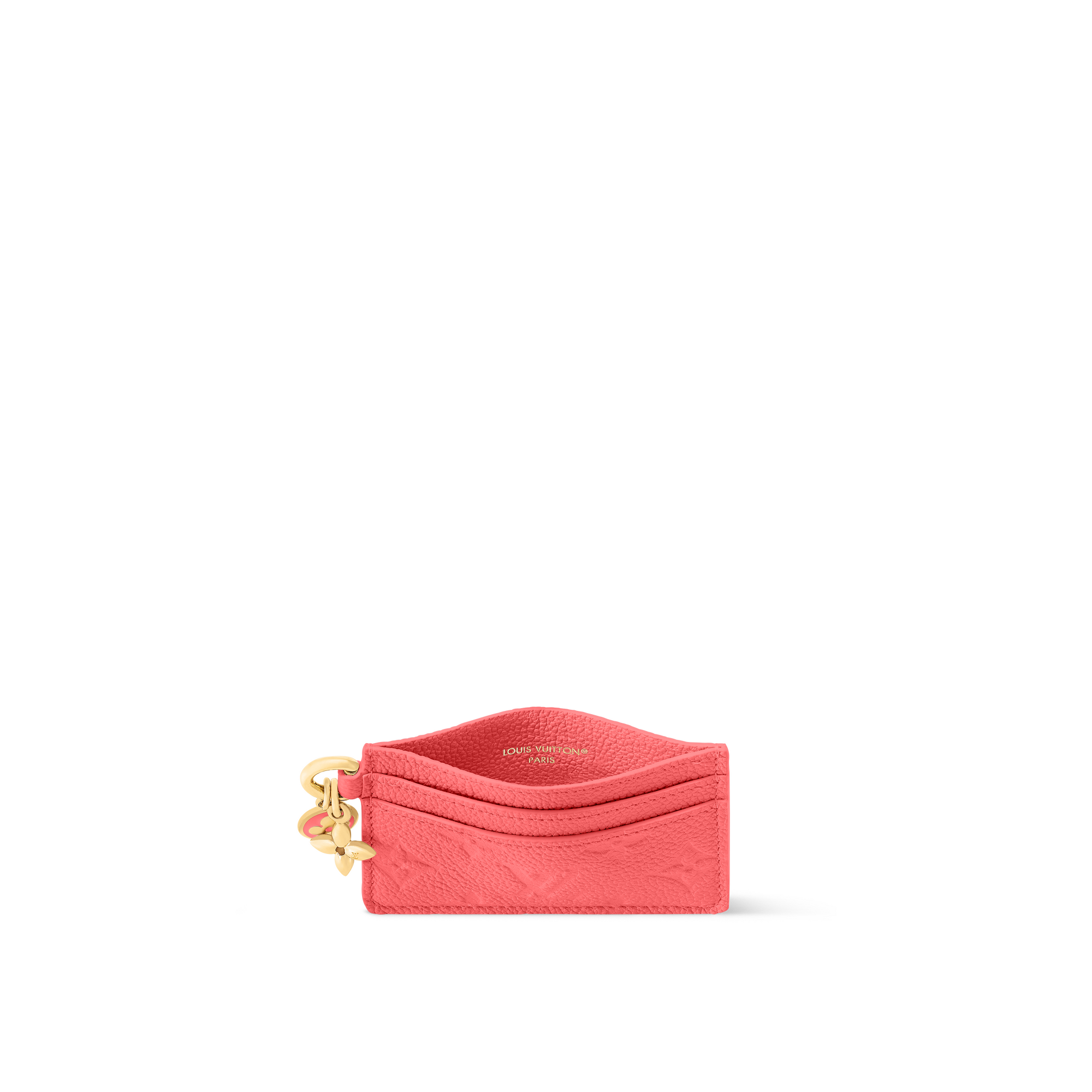 LV Charms Card Holder Monogram Empreinte Leather in Women