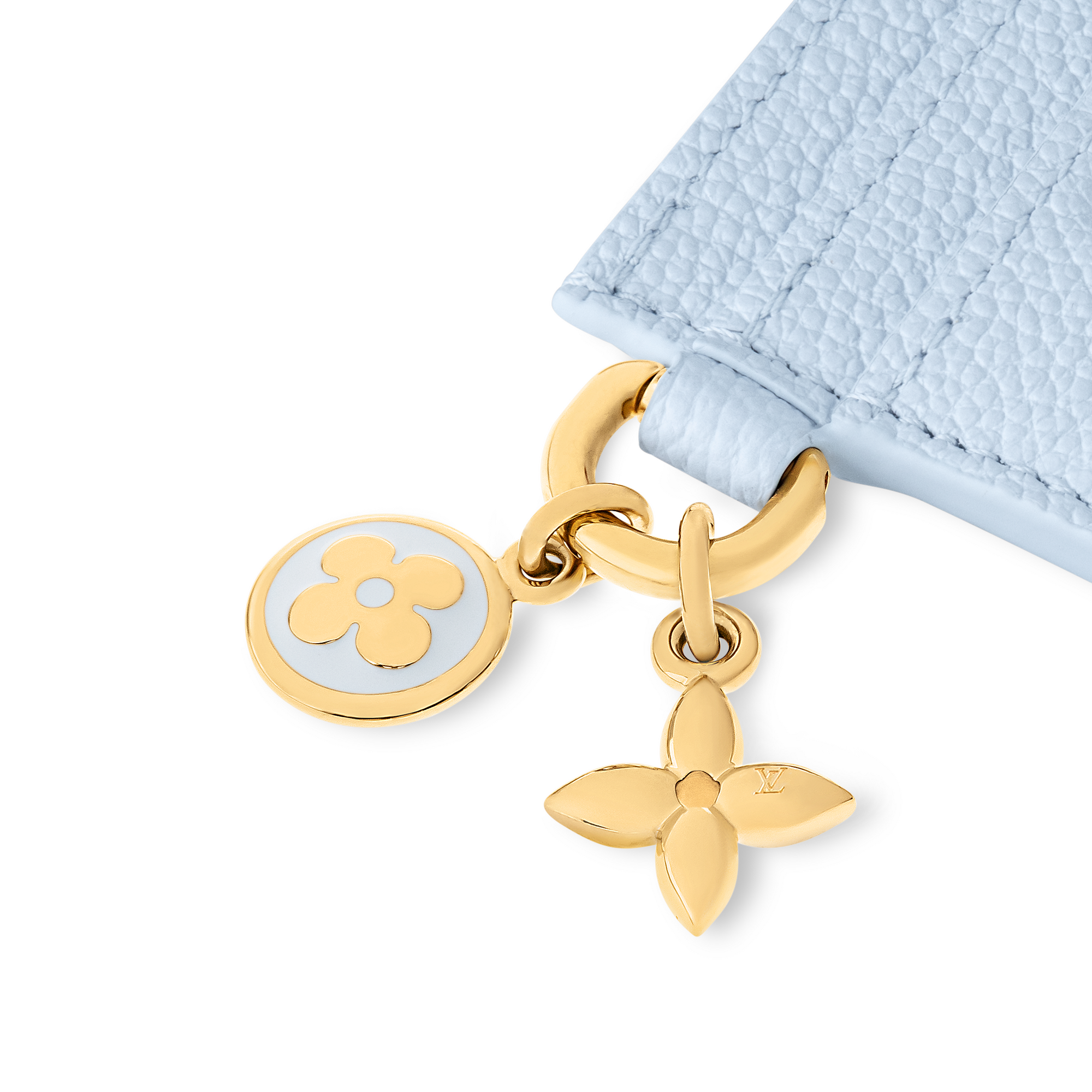 LV Charms Card Holder Monogram Empreinte Leather in Women