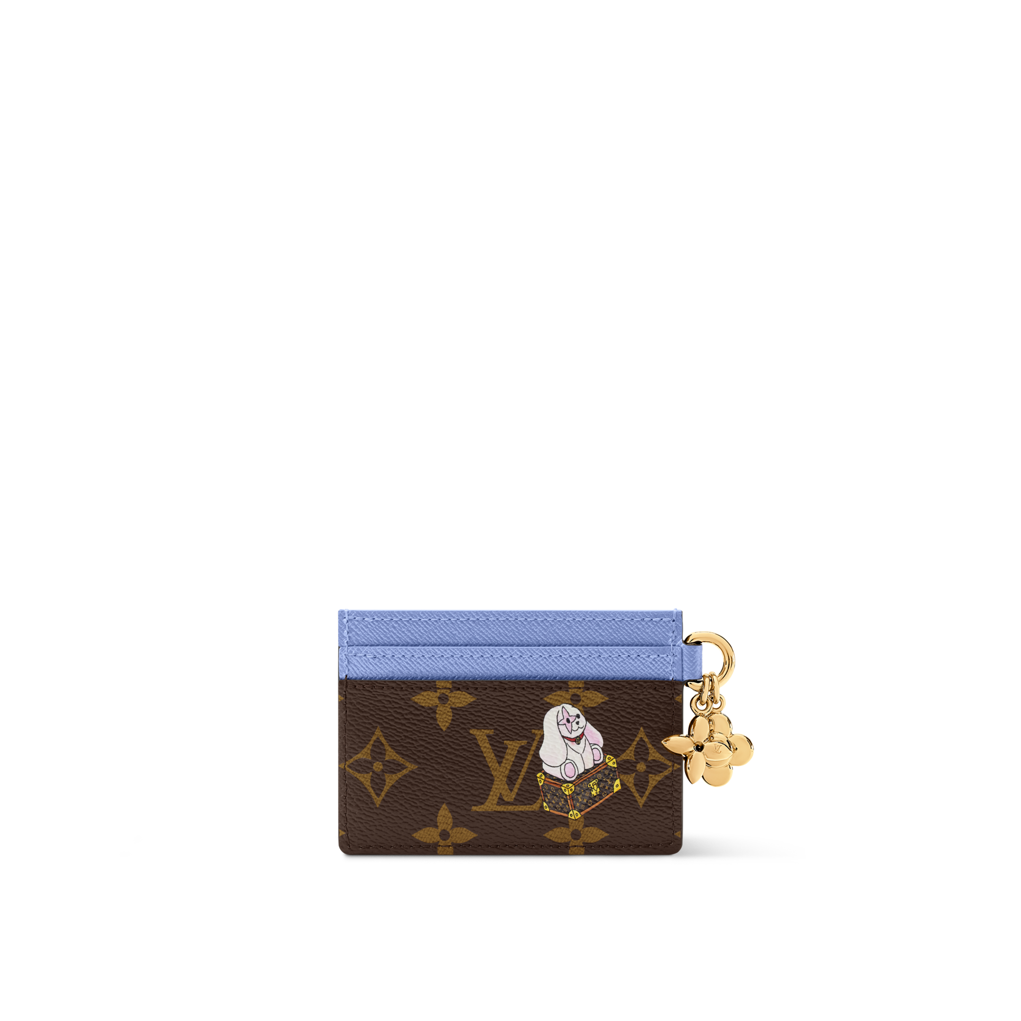 LV Charms Card Holder Monogram in Women