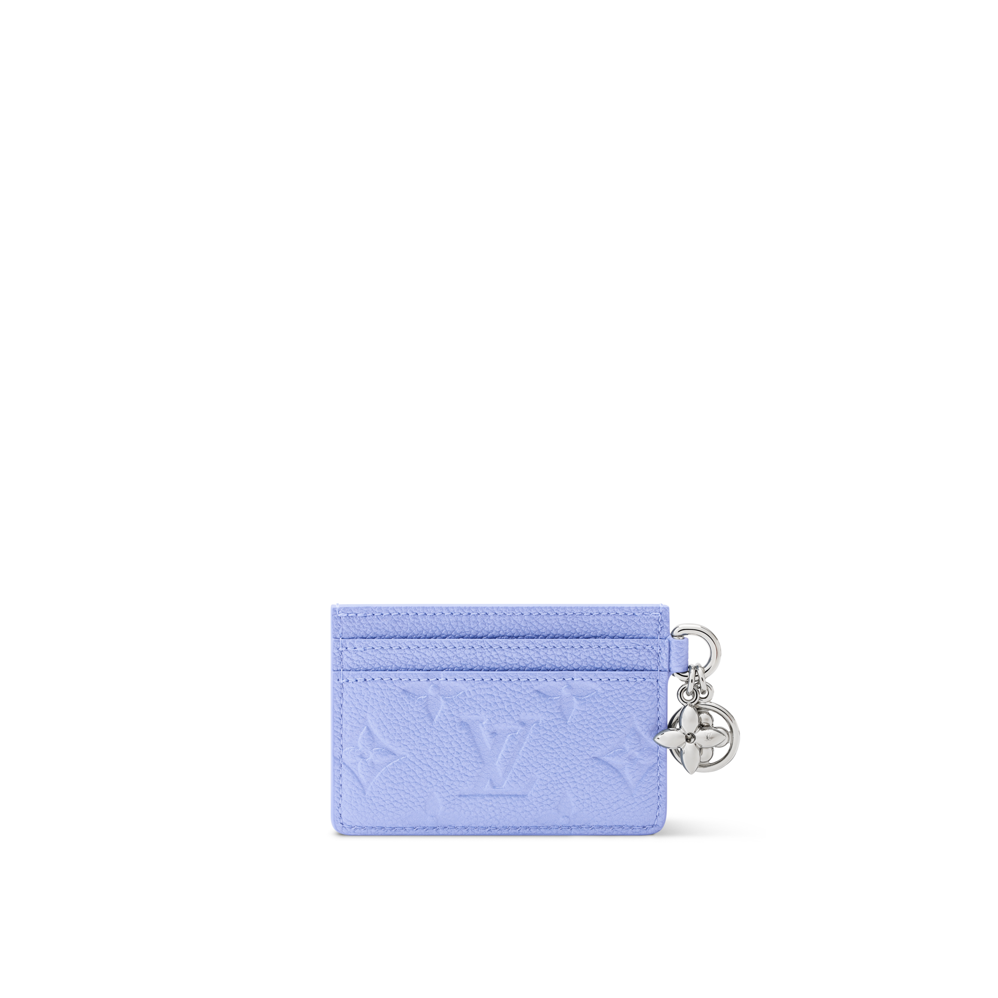 LV Charms Card Holder Monogram Empreinte Leather in Women