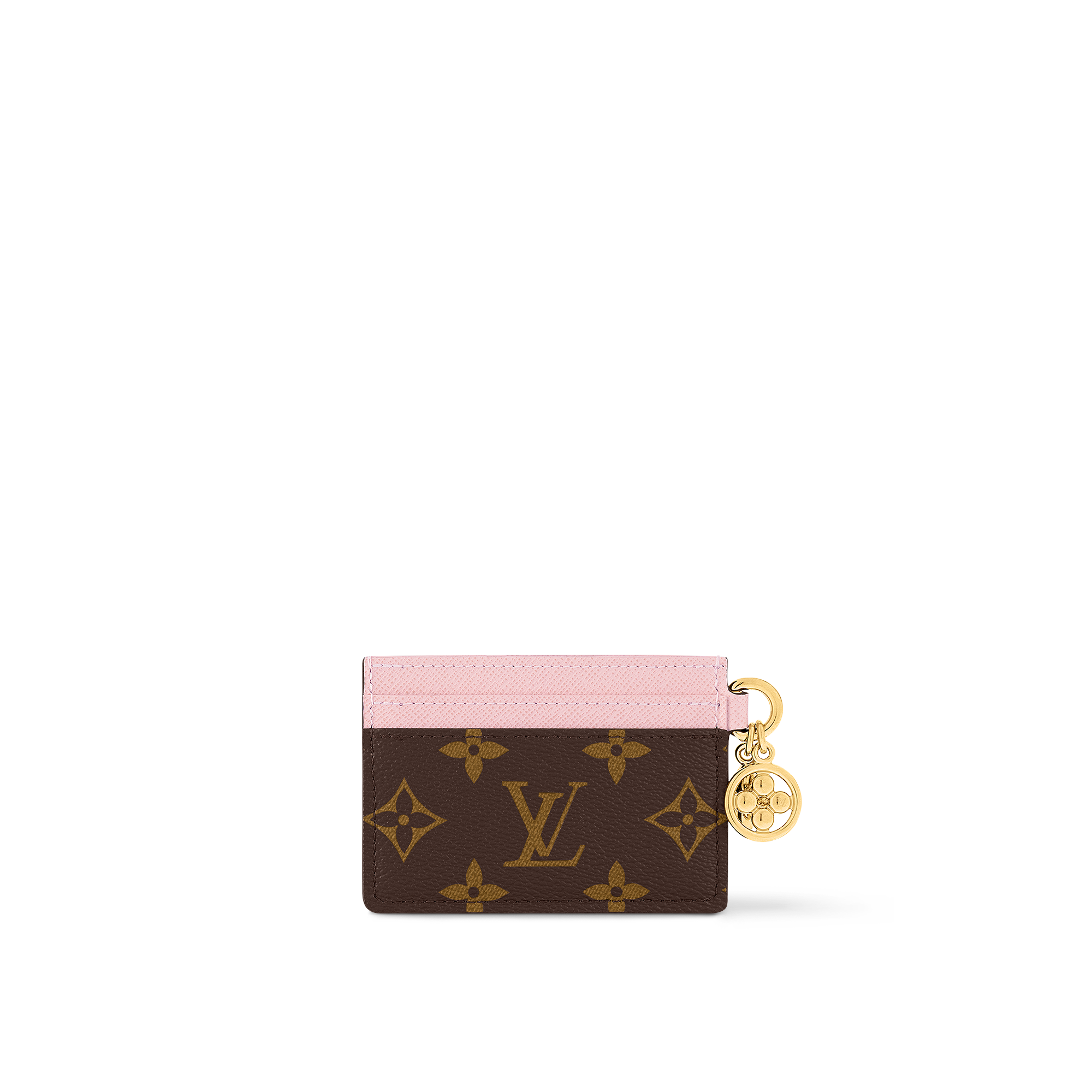 LV Charms Card Holder Monogram in Women