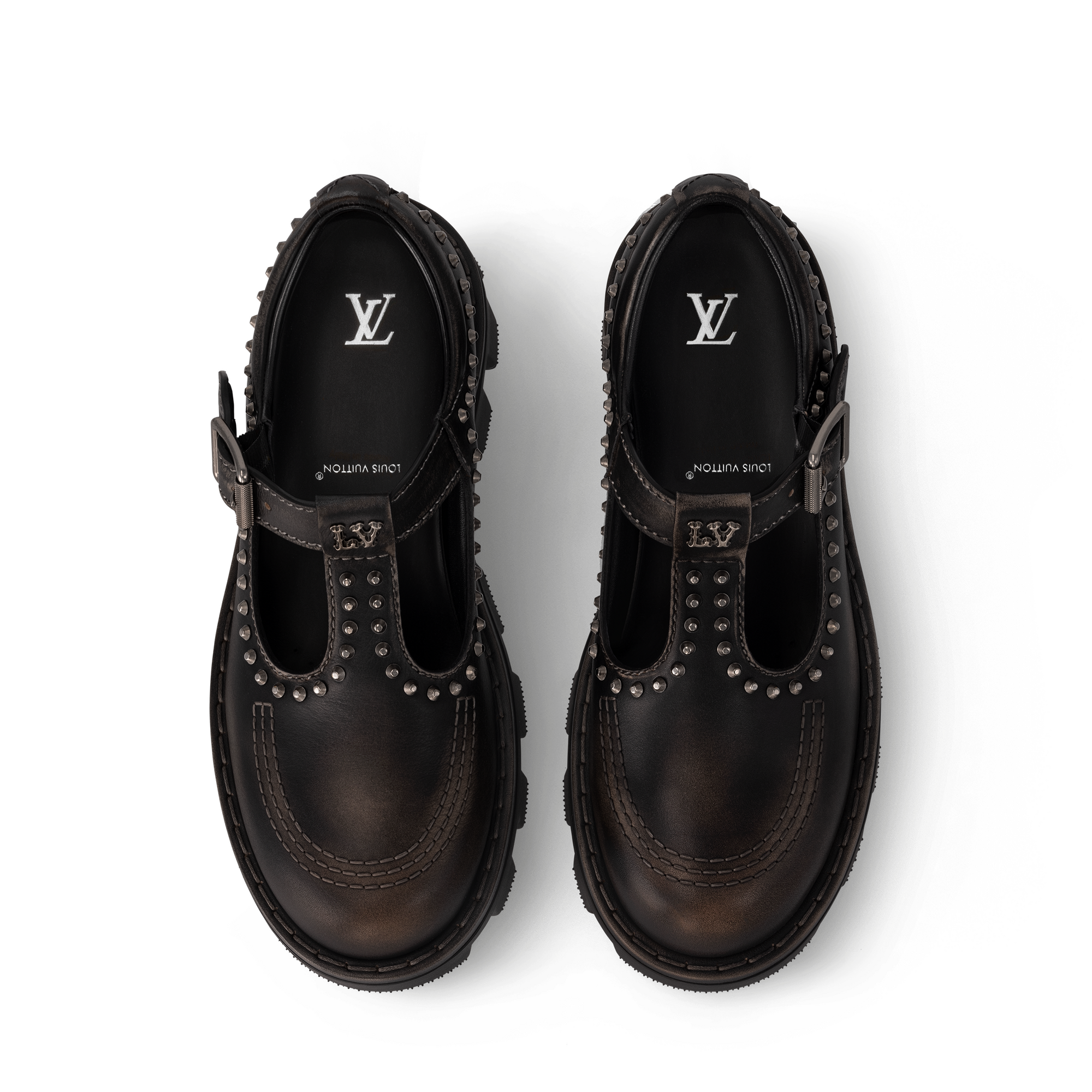 LV Checker Mary Jane  in Men