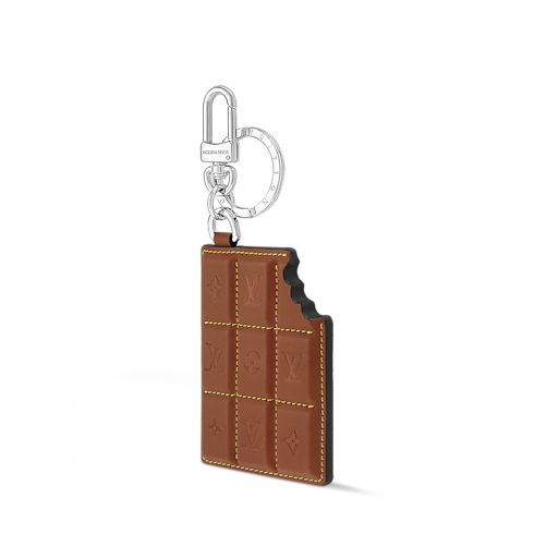 LV Chocolate Bar Figurine Key Holder And Bag Charm . in Men's Accessories Key Holders and Bag Charms collections by Louis Vuitton (Product zoom)