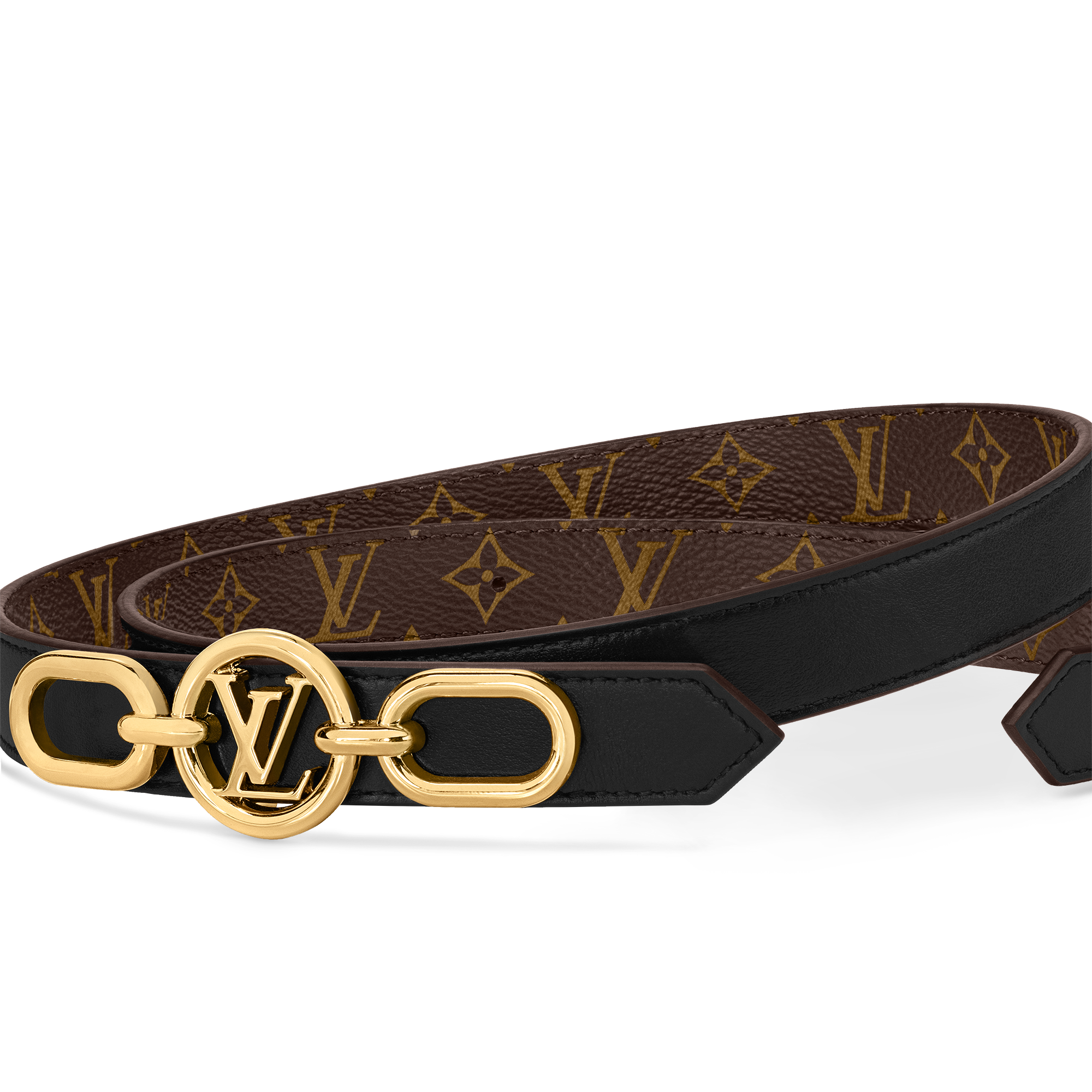 LV Circle Prime 20MM Reversible Belt Monogram in Women