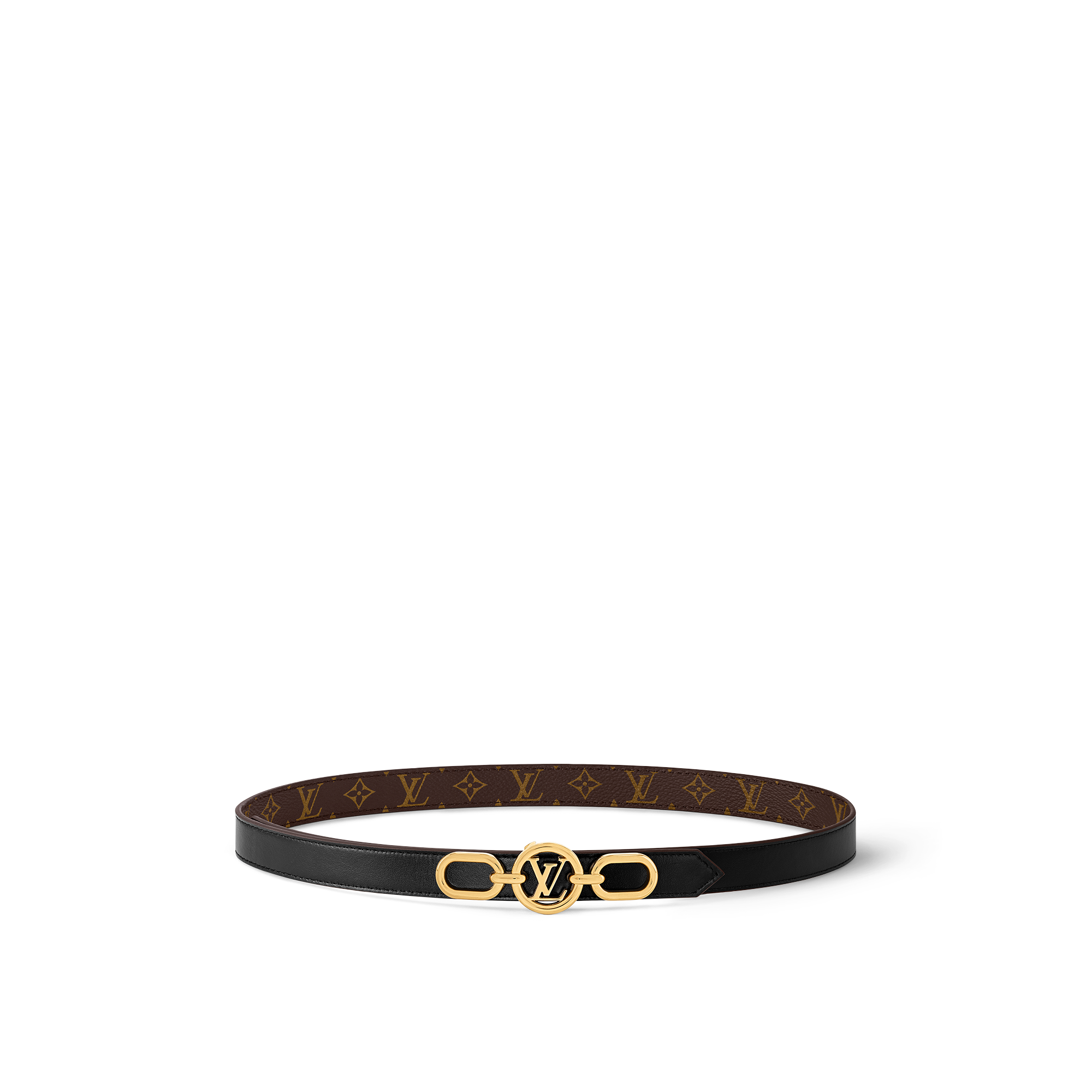 LV Circle Prime 20MM Reversible Belt Monogram in Women