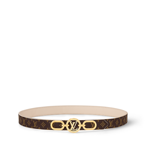 LV Circle Prime 20mm Reversible Belt Monogram in Women's Accessories Women's Belts collections by Louis Vuitton (Product zoom)