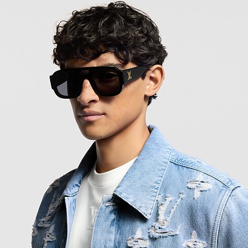 LV Clash Pilot Sunglasses . in Men's Accessories Sunglasses collections by Louis Vuitton (Product zoom)