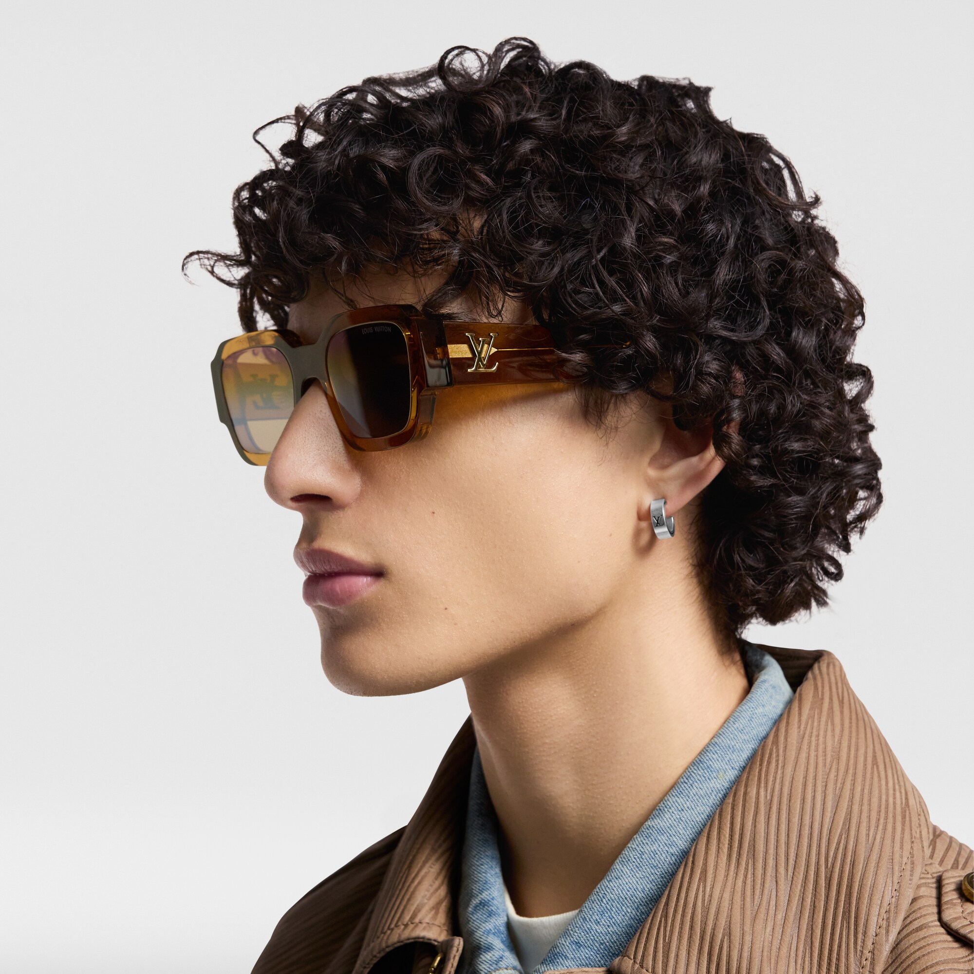 LV Clash Round Square Sunglasses . in Men