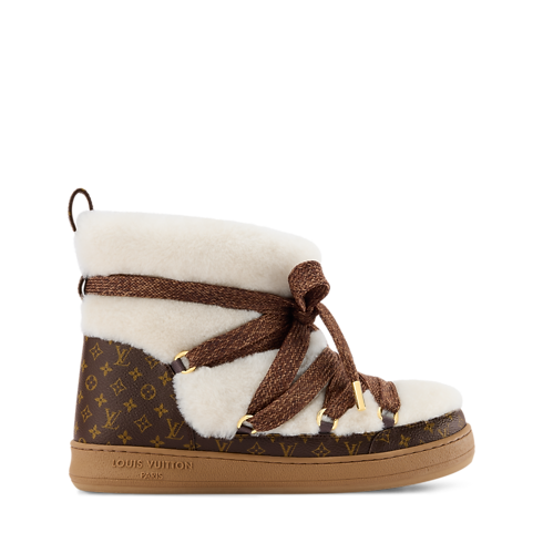 LV Cloud Lace-Up Ankle Boot Sneaker in Women's Shoes Boots and Ankle Boots collections by Louis Vuitton (Product zoom)